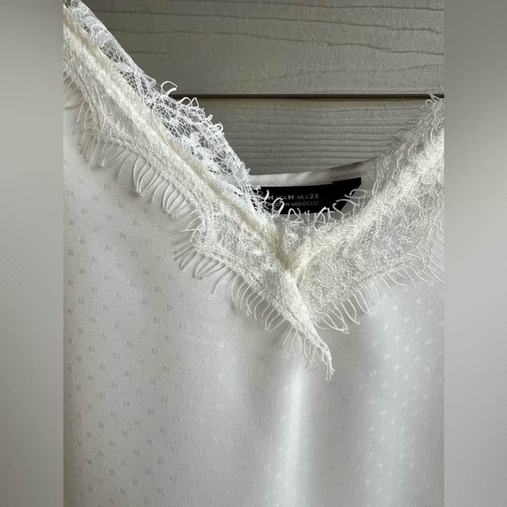 ZARA Silk Blouse - Picture 2 of 5